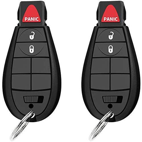 YITAMOTOR 2 Uncut Key Fob Replacement for M3N5WY783X IYZ-C01C Keyless Entry Remote 3 Button Compatible for Charger Challenger