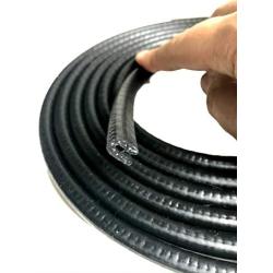 Seal Strip Rubber Weatherstrip Protector Edge Trim Black Small (15)