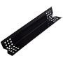 BBQ-Element Grill Heat Plate Shield, Burner Cover, Flame Tamer for Grill Master 720-0697, 720-0737, Porcelain Steel Gas Grill Replacement Parts for Nexgrill 720-0830H 720-0783E 720-0882A 720-0896B.