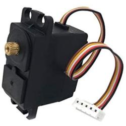 Binory Upgrade Parts 5 Wire Metal Gear Servo for Feiyue FY01/FY02/FY03/FY04/FY05 RC Car