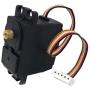 Binory Upgrade Parts 5 Wire Metal Gear Servo for Feiyue FY01/FY02/FY03/FY04/FY05 RC Car