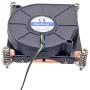 1U Server CPU Cooler Cooling Fan Copper Heatsink for Intel Xeon LGA 1366 1356 Industrial Workstation Computer Active Cooling