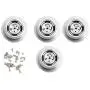 Woyisisi RC Car Wheel Hub, RC Car Metal Wheel Frame Rim Upgrade Accessories Parts Kit for MN-D90 MN-99 MN-91 FJ-45 (Silver MN-027S) Woyisisi RC Car Wheel Hub, RC Car Metal Wheel Frame Rim Upgrade Accessories Parts Kit for MN-D90 MN-99 MN-91 FJ-45 (Silver MN-027S)