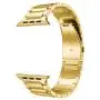 LDFAS Compatible for Apple Watch Band 40mm 38mm, Solid Stainless Steel Metal Link Bracelet Bands Replacement for iWatch Strap Compatible for Apple Watch SE Series 6/5/4/3/2/1, Gold LDFAS Compatible for Apple Watch Band 40mm 38mm, Solid Stainless Steel Metal Link Bracelet Bands Replacement for iWatch Strap Compatible for Apple Watch SE Series 6/5/4/3/2/1, Gold