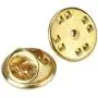Onwon 30 Pieces Brass Butterfly Cluth Badge Insignia Clutches - No Tool Required, Pin Backs Locking Bulk Metal Pin Keepers Locking Clasp (Gold) Onwon 30 Pieces Brass Butterfly Cluth Badge Insignia Clutches - No Tool Required, Pin Backs Locking Bulk Metal Pin Keepers Locking Clasp (Gold)