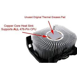 Intel Copper Core Socket 478 Heat Sink and Fan up to 3.40GHz