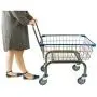Cart&Supply Heavy Duty Household & Commercial Charcoal Grey Cart with U- Handle (Blue)