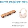 Replacement Headband Metal Folding Hinge Clip Cover Pin Repair Parts Set Compatible with Studio 3 Studio 3.0 Wireless Over-Ear Headphones (Rose Gold)