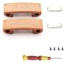 Replacement Headband Metal Folding Hinge Clip Cover Pin Repair Parts Set Compatible with Studio 3 Studio 3.0 Wireless Over-Ear Headphones (Rose Gold)