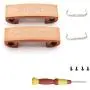 Replacement Headband Metal Folding Hinge Clip Cover Pin Repair Parts Set Compatible with Studio 3 Studio 3.0 Wireless Over-Ear Headphones (Rose Gold) Replacement Headband Metal Folding Hinge Clip Cover Pin Repair Parts Set Compatible with Studio 3 Studio 3.0 Wireless Over-Ear Headphones (Rose Gold)