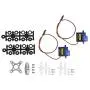 A2217 1250KV Brushless Motor+with 40A ESC Set SG90 9G Micro Servo 8060 Propeller for RC Plane RC Airplane Parts RC Airplane Accessories (#1)
