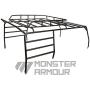 Fully Metal Scale RC Crawler Roof Rack for 1/10 Axial SCX10 II Jeep Wrangler Body