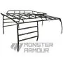 Fully Metal Scale RC Crawler Roof Rack for 1/10 Axial SCX10 II Jeep Wrangler Body Fully Metal Scale RC Crawler Roof Rack for 1/10 Axial SCX10 II Jeep Wrangler Body