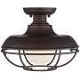 Franklin Park Rustic Farmhouse Outdoor Ceiling Light Fixture Oil Rubbed Bronze Open Cage 12'' White Glass Orb Diffuser Damp Rated for Exterior Barn Porch Patio House Deck - Franklin Iron Works Franklin Park Rustic Farmhouse Outdoor Ceiling Light Fixture Oil Rubbed Bronze Open Cage 12'' White Glass Orb Diffuser Damp Rated for Exterior Barn Porch Patio House Deck - Franklin Iron Works