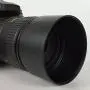 SIOTI Camera Long Focus Metal Lens Hood with Cleaning Cloth and Lens Cap Compatible with Leica/Fuji/Nikon/Canon/Samsung Standard Thread Lens