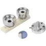 Badge Mold, 44mm Badge Pin Making Mold DIY Button Maker Punch Press Machine Metal Tool Compatible With Button Making Machine Badge Mold, 44mm Badge Pin Making Mold DIY Button Maker Punch Press Machine Metal Tool Compatible With Button Making Machine