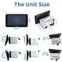 Dasaita 10.2 inch Large Screen Double Din Android 10.0 Car Stereo for Any Vehicle with a Double din Slot Radio with GPS Navigation 4G Ram 64G ROM Built in DSP Dash Kit Meomery Card