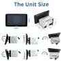 Dasaita 10.2 inch Large Screen Double Din Android 10.0 Car Stereo for Any Vehicle with a Double din Slot Radio with GPS Navigation 4G Ram 64G ROM Built in DSP Dash Kit Meomery Card