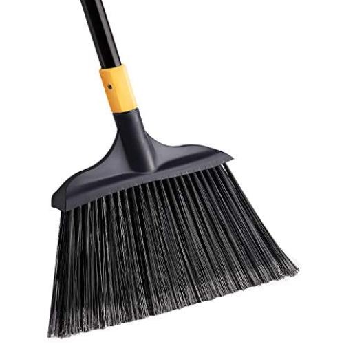 Yocada Heavy-Duty Broom Outdoor Commercial Perfect for Courtyard Garage Lobby Mall Market Floor Home Kitchen Room Office Pet Hair Rubbish 54Inch