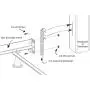 Ronin Factory Hook On Bed Frame Brackets Adapter for Headboard Extra Heavy Duty, Set of 2 Brackets with Hardware, 711 Bracket, Bolt-On to Hook-On Conversion