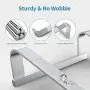 Laptop Stand for Desk,Stable MacBook Pro Stand,Ergonomic Aluminum Computer Riser for 12 13 15 16 17 inch , Universal Computer Cooling Stand for Mac MacBook Pro Air, Lenovo, HP, Dell, More PC Notebook Laptop Stand for Desk,Stable MacBook Pro Stand,Ergonomic Aluminum Computer Riser for 12 13 15 16 17 inch , Universal Computer Cooling Stand for Mac MacBook Pro Air, Lenovo, HP, Dell, More PC Notebook