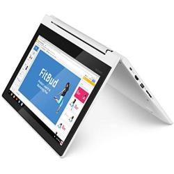 Lenovo Chromebook C330 2-in-1 Convertible Laptop, 11.6-Inch HD (1366 x 768) IPS Display, MediaTek MT8173C Processor, 4GB LPDDR3, 64 GB eMMC, Chrome OS, 81HY0000US, Blizzard White