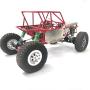 Tiamu Metal Chassis Metal Body Roll Cage Full Tube Frame for 1/16 RC Car Upgrade Parts,Black