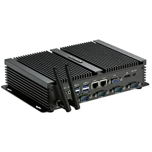 Kingdel Powerful Mini Desktop Computer, Fanless Industrial PC, Intel i5 Dual Core CPU, 8GB RAM, 256GB SSD, 2xNICs, 4xUSB 3.0, 4xCOM RS232, HD Port, Metal Case, Windows 10 Pro Kingdel Powerful Mini Desktop Computer, Fanless Industrial PC, Intel i5 Dual Core CPU, 8GB RAM, 256GB SSD, 2xNICs, 4xUSB 3.0, 4xCOM RS232, HD Port, Metal Case, Windows 10 Pro