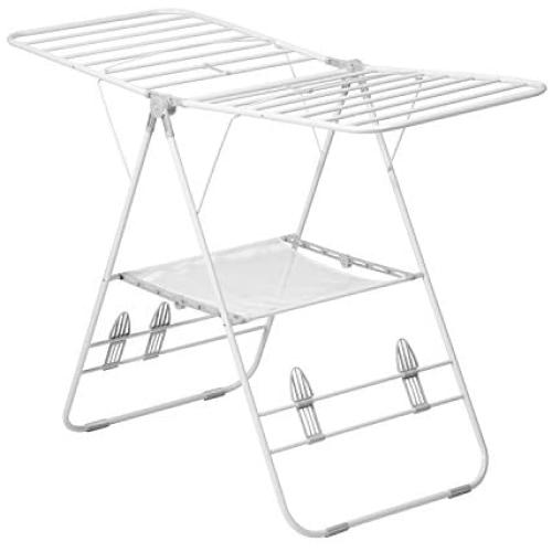 Honey-Can-Do Heavy Duty Gullwing Drying Rack, White Metal