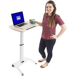 Stand Steady Multifunctional Podium | Lectern | Laptop Stand | Mobile Workstation! Excellent use for classrooms, Offices, and Home!