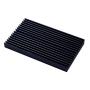 Easycargo 60mm Heatsink Kit + pre Applied 3M 8810 Thermal Conductive Adhesive Tape, Cooler Aluminum Heat Sink Set for Cooling LED Panel (100mmx60mmx10mm)