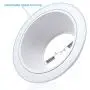 TORCHSTAR 12-Pack 6 Inch Recessed Can Light Trim with White Metal Step Baffle, for 6 Inch Recessed Can, Detachable Iron Ring Included, Fit Halo/Juno Remodel Recessed Housing, Line Voltage Available TORCHSTAR 12-Pack 6 Inch Recessed Can Light Trim with White Metal Step Baffle, for 6 Inch Recessed Can, Detachable Iron Ring Included, Fit Halo/Juno Remodel Recessed Housing, Line Voltage Available