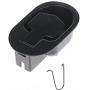 1x Recliner Replacement Parts @ Large Oval Black Solid Aluminum Metal Pull Recliner Handle (Black), Flapper Style, 100% Customer Satisfaction Guarantee 1x Recliner Replacement Parts @ Large Oval Black Solid Aluminum Metal Pull Recliner Handle (Black), Flapper Style, 100% Customer Satisfaction Guarantee