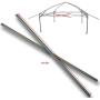 for Coleman 13 x 13 Instant Eaved Shelter Canopy Costco Middle Truss Bar Replacement Parts 41 1/2''