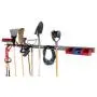 Wall Control 8-Foot Metal Pegboard Strip Garage Rail Organizer Pack Wall Control 8-Foot Metal Pegboard Strip Garage Rail Organizer Pack