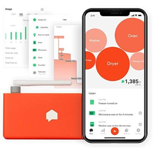 Sense Energy Monitor – Track Electricity Usage in Real Time and Save Money – Meets Rigorous ETL/Intertek Safety Standards Sense Energy Monitor – Track Electricity Usage in Real Time and Save Money – Meets Rigorous ETL/Intertek Safety Standards