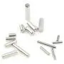 XLX 75PCS 15 Kinds M2 M3 M4 304 Stainless Steel Locating Dowel Pins Assortment Kit(Round Straight Pin Fixed Element Set with A Storage Box) XLX 75PCS 15 Kinds M2 M3 M4 304 Stainless Steel Locating Dowel Pins Assortment Kit(Round Straight Pin Fixed Element Set with A Storage Box)