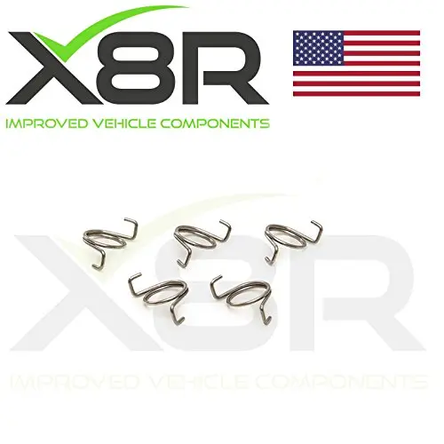 X8R Door Lock Latch Repair KIT Springs Set Compatible with Land Rover Discovery 1 / Range Rover Classic, Part # X8R10 / X8R0010