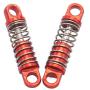 2Pcs ShareGoo Metal Shock Absorber Damper K989-43 for WLtoys 1/28 K969 K979 K989 K999 P929 On-Road Monster Truck Car Upgraded Parts (Red)