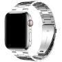 [Upgraded] Wolait Compatible with Apple Watch Band 40mm 38mm , Ultra Thin Solid Stainless Steel Band for Apple iWatch SE Series 6/5/4/3/2/1 Men Women -Silver
