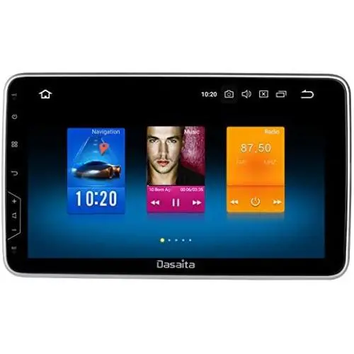 dasaita 10.2 Android 10.0 Car Stereo Single din Adjustable Screen for Any Vehicle with 1din Slot Headunit Touchscreen Navigation Car Radio GPS with Octa Core 4GB Ram 32GB ROM Auto (1 Din) dasaita 10.2 Android 10.0 Car Stereo Single din Adjustable Screen for Any Vehicle with 1din Slot Headunit Touchscreen Navigation Car Radio GPS with Octa Core 4GB Ram 32GB ROM Auto (1 Din)