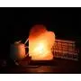 JIC Gem Heart Salt Lamp 7-8 lb Hand Crafted Pink Salt Rock Lamp with Dimmer Switch and Bulbs, Perfect Gift Lamp