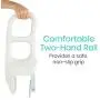 Vive Bathtub Rail - Heavy Duty Bathroom Tub Safety Rail for Elderly, Seniors, Handicap and Disabled - Clamp Railing Bath Support - Adjustable Shower Hand Grip - Handle Assist Grab Bar - Fits Most Tubs