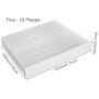 Aluminum Heat Sink Heatsink Module Cooler Fin for High Power Transistor Semiconductor Devices with 16 Pieces fins 120mmx 100mm x 18mm (2 Pieces)