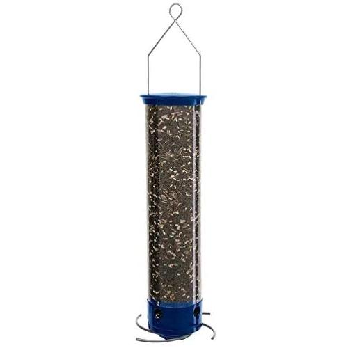 Droll Yankees YCPW-180 Yankee Whipper Squirrel-Proof Bird Feeder, 17.25'', Blue