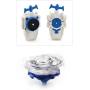 Elfnico Bey Battle Burst 2 in 1 Metal Fusion Battling Tops with 4D Launcher Grip Battle Set Packed in Storage Case