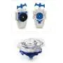 Elfnico Bey Battle Burst 2 in 1 Metal Fusion Battling Tops with 4D Launcher Grip Battle Set Packed in Storage Case Elfnico Bey Battle Burst 2 in 1 Metal Fusion Battling Tops with 4D Launcher Grip Battle Set Packed in Storage Case