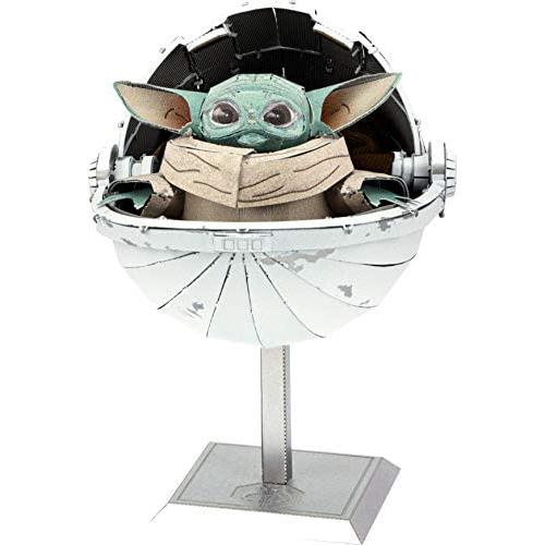 Metal Earth Fascinations Premium Series Star Wars Mandalorian The Child 3D Metal Model Kit