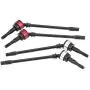 RC Car 4Pcs Drive Shaft, Metal Dog Bone CVD Drive Shaft for SCX10 RC Crawler RC Car Part Spare Parts Accessories Component
