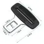 MOCHENT 2 Pack Seat Belt Clip - Car Seat Belt Buckle Stainless Steel Metal Universal Safety Seat Belt Silencer Alarm Stopper Insert Plug for All Vehicles Cars (Black) MOCHENT 2 Pack Seat Belt Clip - Car Seat Belt Buckle Stainless Steel Metal Universal Safety Seat Belt Silencer Alarm Stopper Insert Plug for All Vehicles Cars (Black)